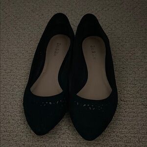 Eva and Joe Navy Blue Flats size 8